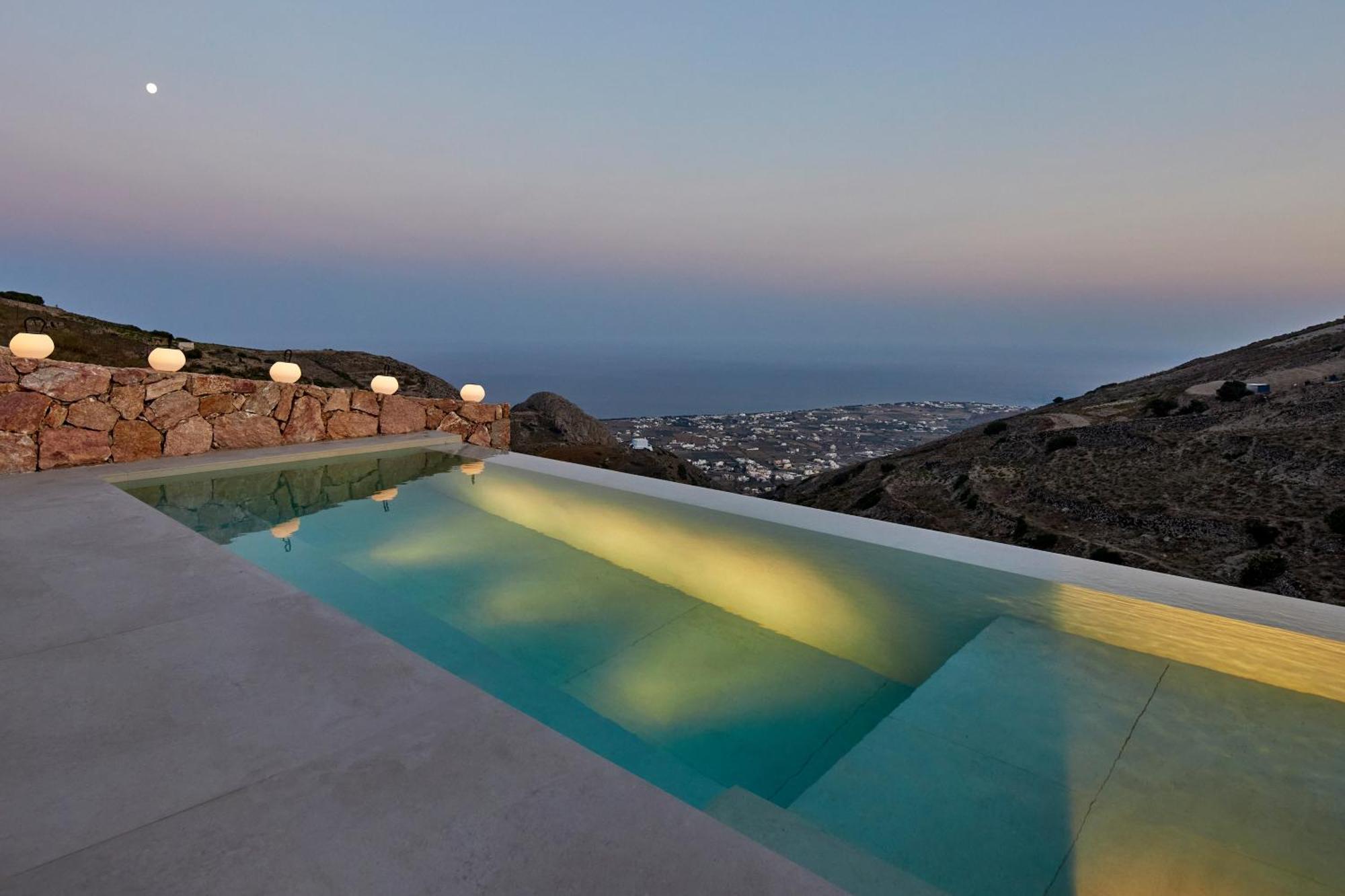 Вилла Santorini Sky, The Retreat Пиргос Экстерьер фото